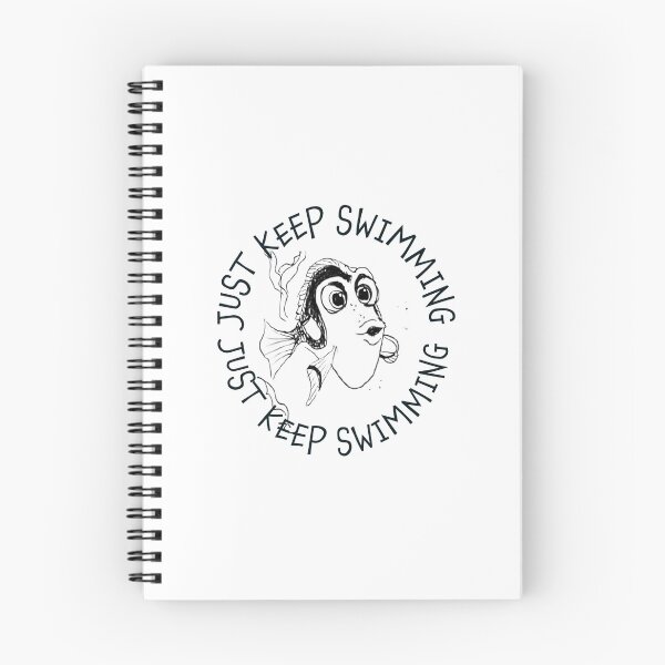 Item preview, Just keep swimming designed and sold by MyBottomShelf.