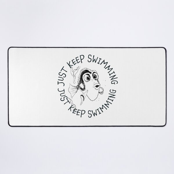 Item preview, Just keep swimming designed and sold by MyBottomShelf.