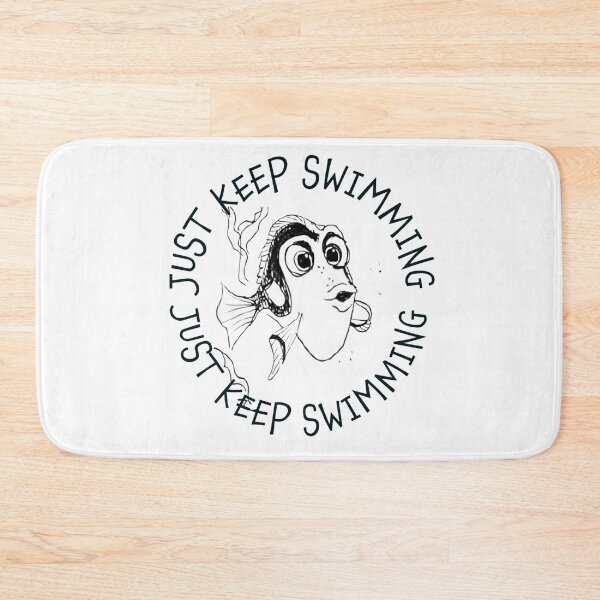 Item preview, Just keep swimming designed and sold by MyBottomShelf.