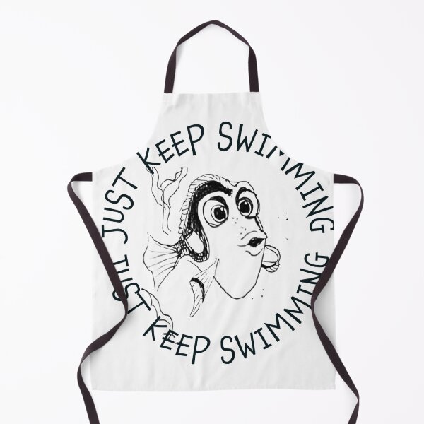 Item preview, Just keep swimming designed and sold by MyBottomShelf.