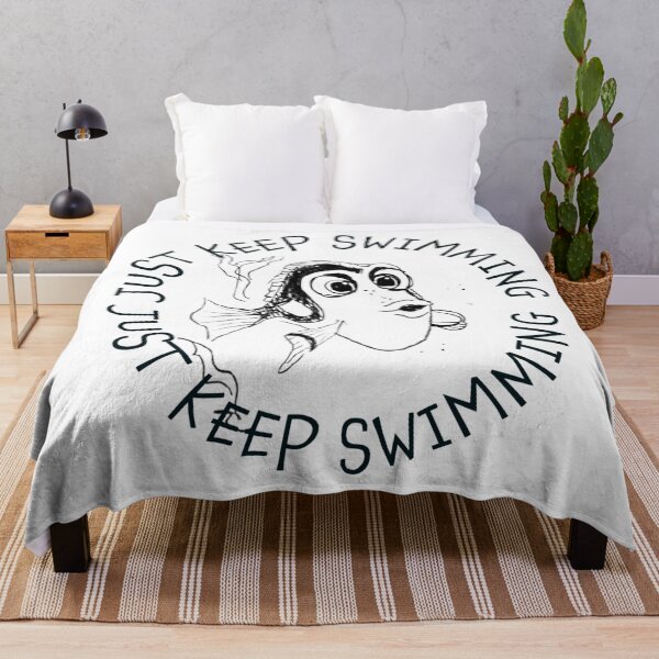 Item preview, Just keep swimming designed and sold by MyBottomShelf.