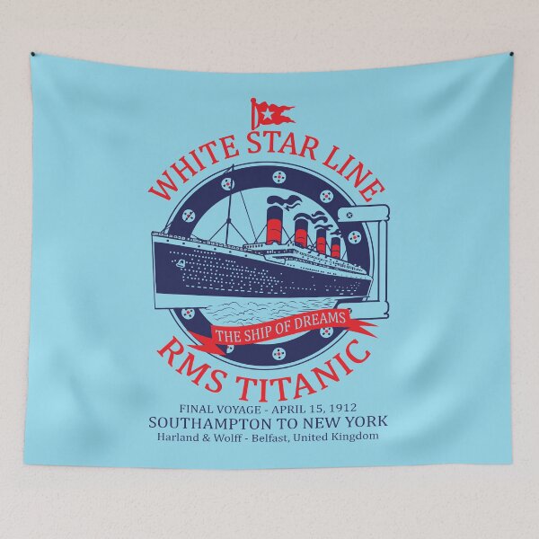 Item preview, White Star Line - Titanic designed and sold by Alema Art.