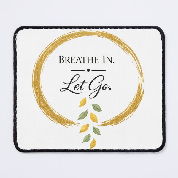 Item preview, Breathe In Let Go Zen Circle designed and sold by Dresut.