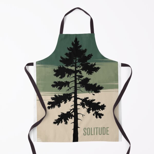 Item preview, Solitude Pine Silhouette designed and sold by ThaoderenClayer.