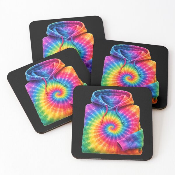 Item preview, Rainbow Tie-Dye Pullover Hoodie designed and sold by jgvisualarts.