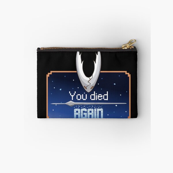 Item preview, you died again hollow knight  designed and sold by samuzai.