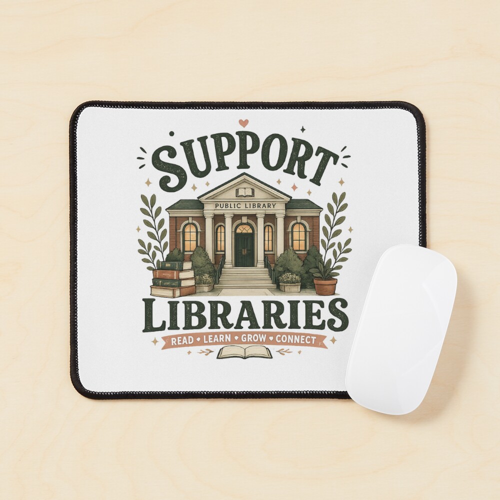 Item preview, Mouse Pad designed and sold by Inspire2Read.
