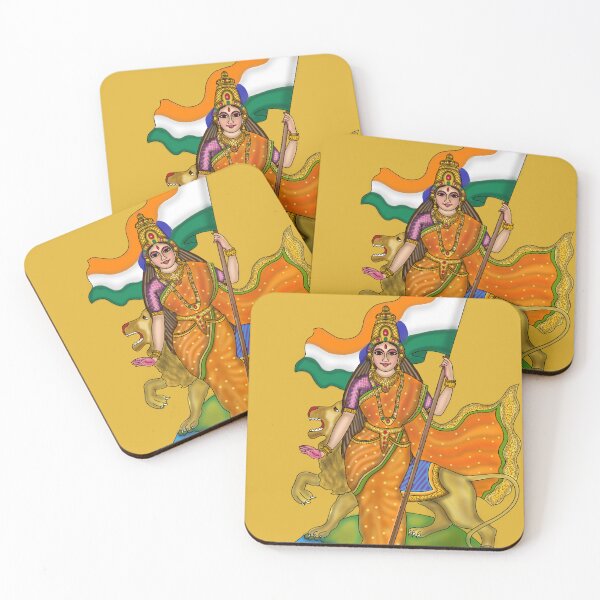 Item preview, Bharat Mata Artwork | Divine Bharat Mata Digital Illustration designed and sold by Harshit_Digital_Arts.