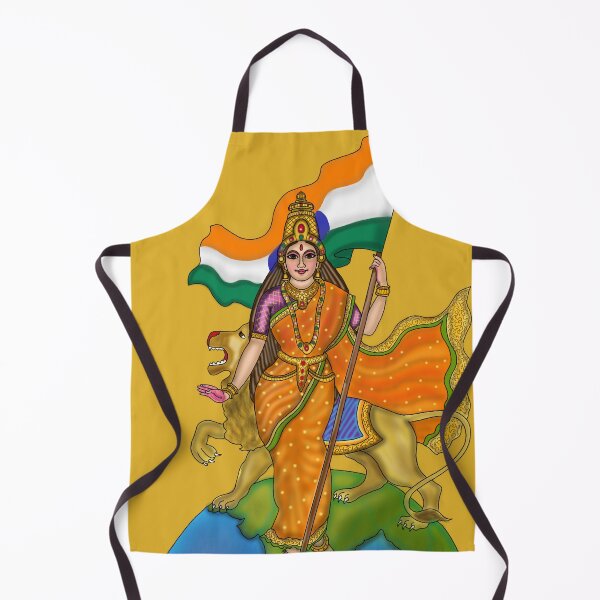 Item preview, Bharat Mata Artwork | Divine Bharat Mata Digital Illustration designed and sold by Harshit_Digital_Arts.