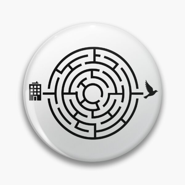 Item preview, Maze Of The 9 To 5 Funny Corporate Escape Matrix Meme designed and sold by PixelPublishing.
