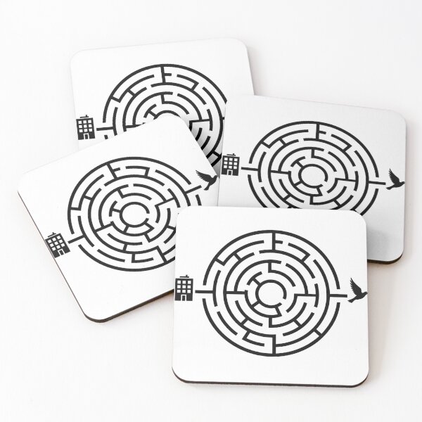 Item preview, Maze Of The 9 To 5 Funny Corporate Escape Matrix Meme designed and sold by PixelPublishing.