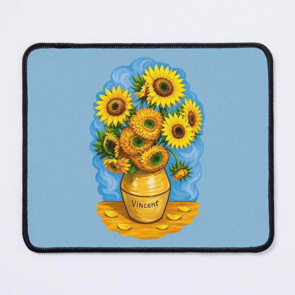 Item preview, Van Gogh's Sunflowers - Vintage Art Floral designed and sold by Myra365Art.