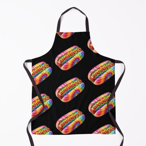 Item preview, Rainbow Tie-Dye Hot Dog designed and sold by jgvisualarts.