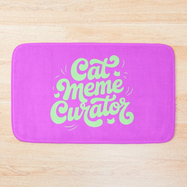 Item preview, Cat Meme Curator Funny memes designed and sold by SusanaDesigns.