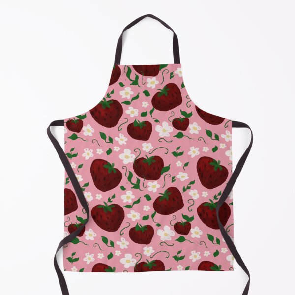 Item preview, Pink Strawberry and Vines designed and sold by DeerEyeAlley.