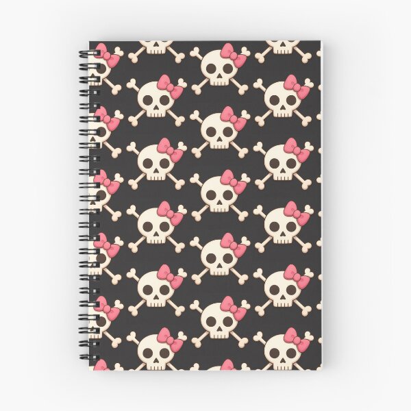 Item preview, Skull With Pink Bow II designed and sold by NickyMakesCoolStuff.