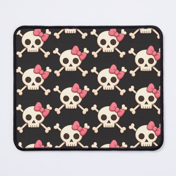 Item preview, Skull With Pink Bow II designed and sold by NickyMakesCoolStuff.