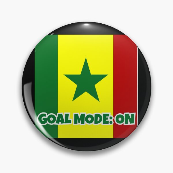 Item preview, Senegal Soccer Fan Shirt – GOALMODE: ON Football Tee designed and sold by LovelyHappyGift.