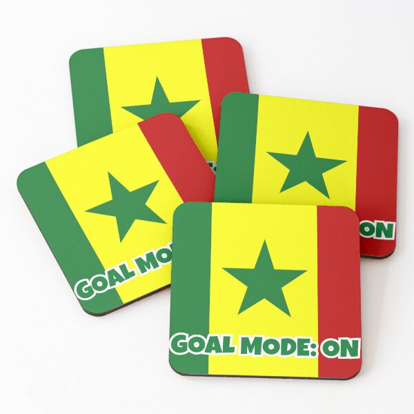 Item preview, Senegal Soccer Fan Shirt – GOALMODE: ON Football Tee designed and sold by LovelyHappyGift.