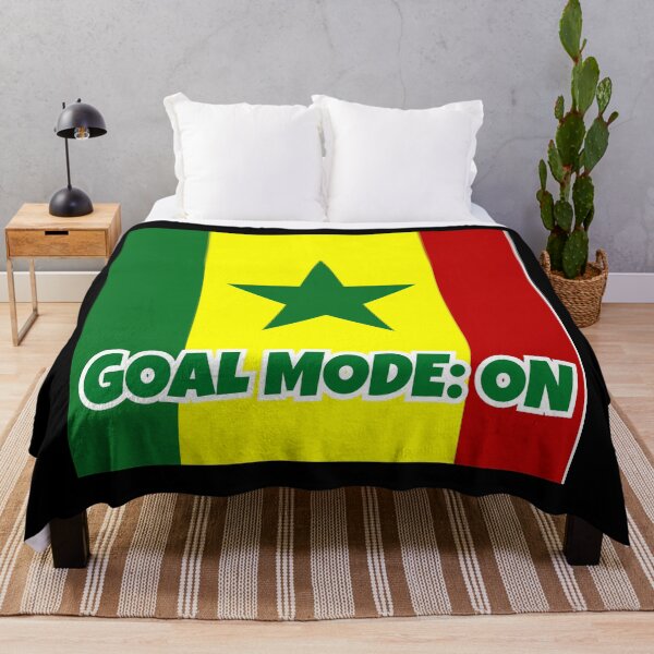 Item preview, Senegal Soccer Fan Shirt – GOALMODE: ON Football Tee designed and sold by LovelyHappyGift.
