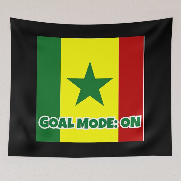 Item preview, Senegal Soccer Fan Shirt – GOALMODE: ON Football Tee designed and sold by LovelyHappyGift.