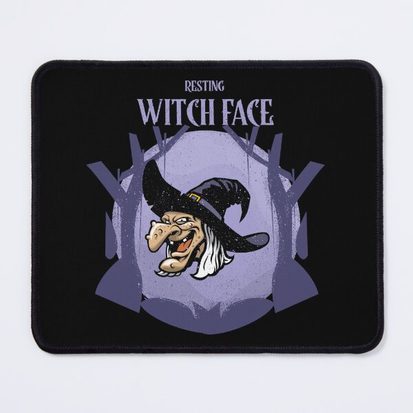 Item preview, Resting Witch Face Halloween designed and sold by PTMerchco.
