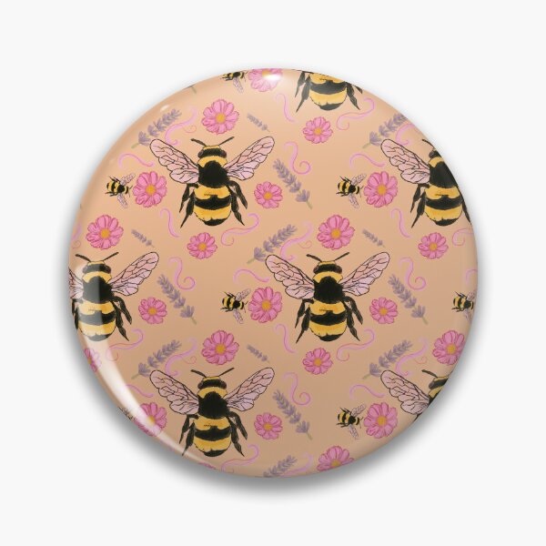 Item preview, Golden bumblebees designed and sold by DeerEyeAlley.
