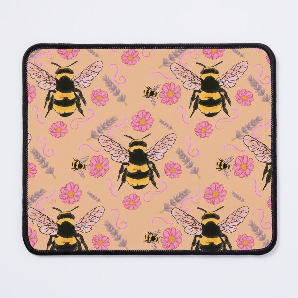 Item preview, Golden bumblebees designed and sold by DeerEyeAlley.