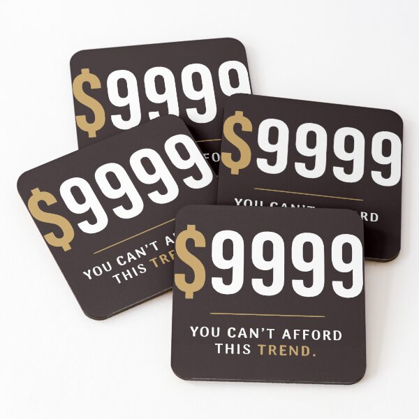 Item preview, you cant afford this trend funny broke humor fake rich quote designed and sold by DonaldMcCullum.