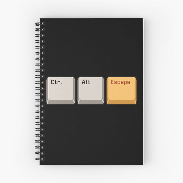 Item preview, Ctrl Alt Escape Funny Computer Key Matrix Freedom Meme designed and sold by PixelPublishing.