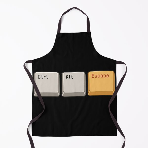 Item preview, Ctrl Alt Escape Funny Computer Key Matrix Freedom Meme designed and sold by PixelPublishing.