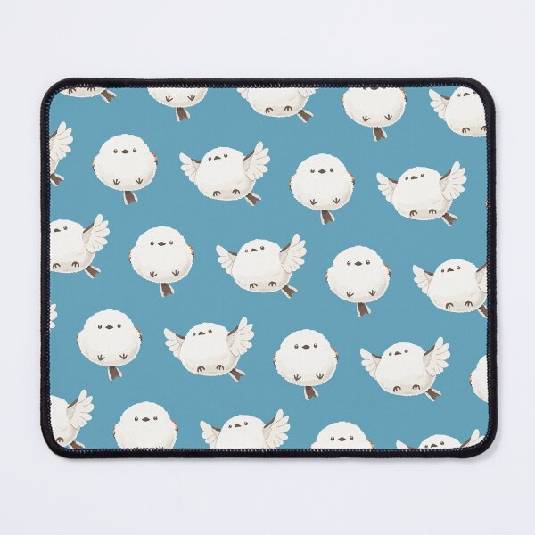 Item preview, Long-tailed tit [blue background] designed and sold by rizuNM.