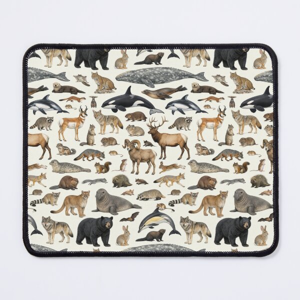 Item preview, Mammals of California Retro Style Identification Chart designed and sold by kakarikihill.