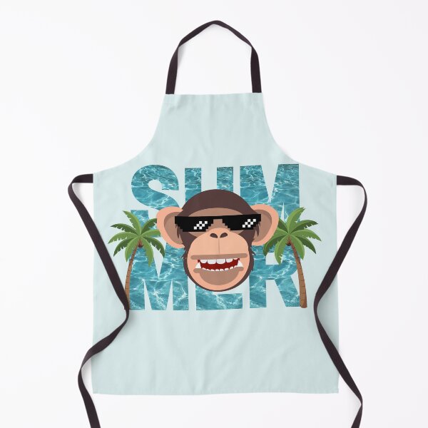 Item preview, Cool Summer Chimp in Pixel Sunglasses Graphic designed and sold by SilverSeaBKK.