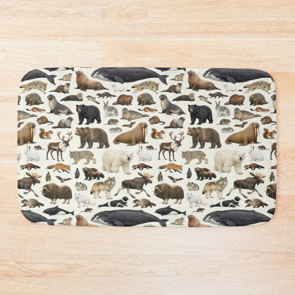 Item preview, Mammals of Alaska Retro Style Identification Chart designed and sold by kakarikihill.