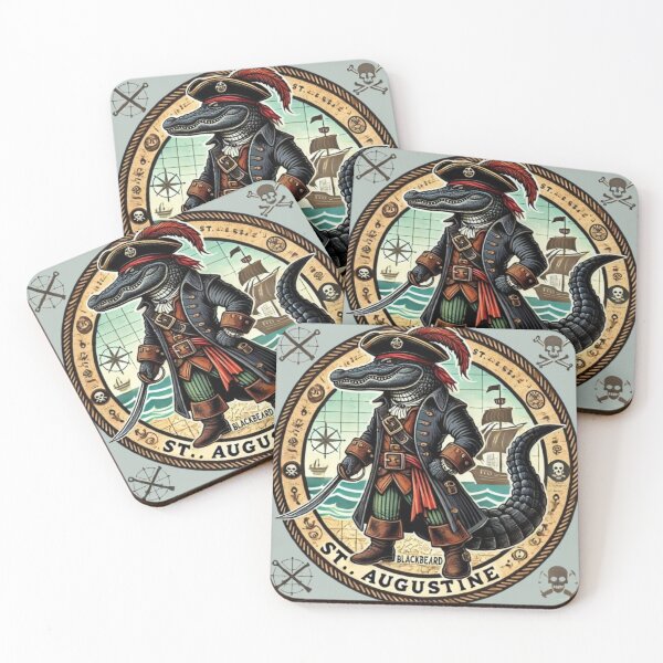 Item preview, St Augustine Alligator Pirate designed and sold by SalterDesigns.