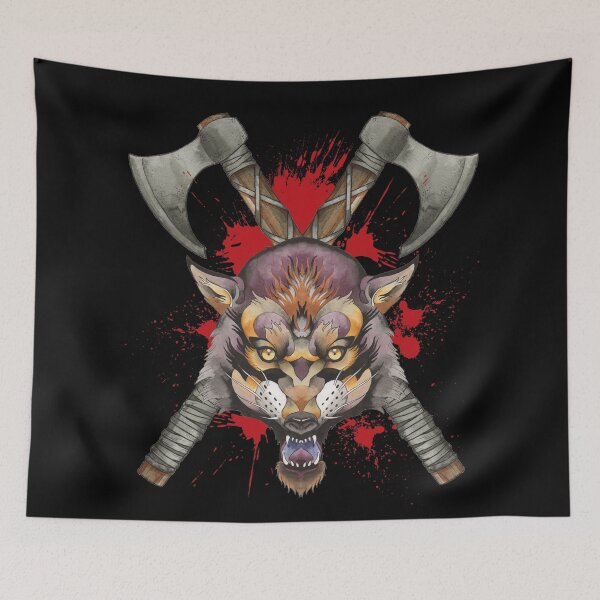Item preview, Battleborn Wolf designed and sold by MarkusRedbeard.