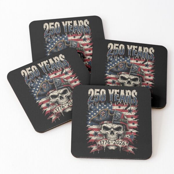 Item preview, Iron Dissident: 1776-2026 Patriot Tactical Skull designed and sold by IronDissident.