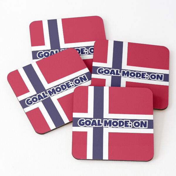 Item preview, Norway Soccer Fan Shirt – GOALMODE: ON Football Tee designed and sold by LovelyHappyGift.
