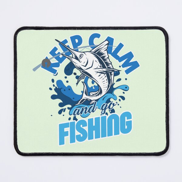 Item preview, Keep Calm and Go Fishing Marlin Graphic designed and sold by SilverSeaBKK.