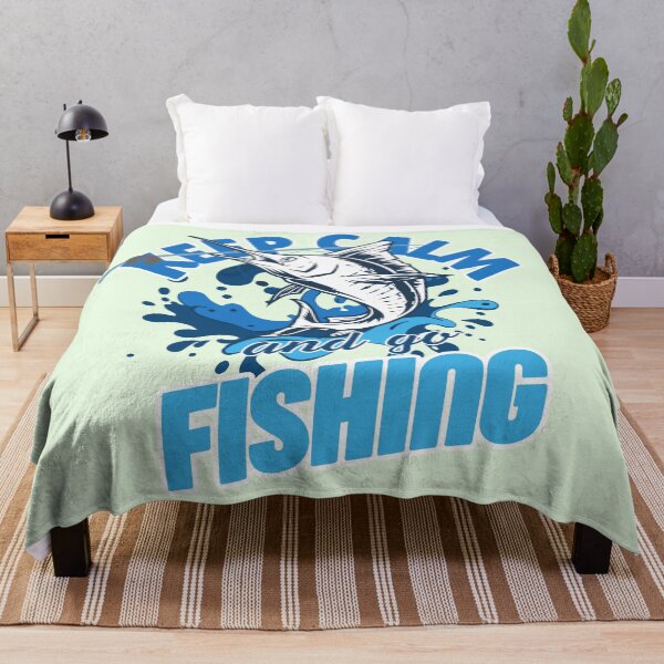 Item preview, Keep Calm and Go Fishing Marlin Graphic designed and sold by SilverSeaBKK.