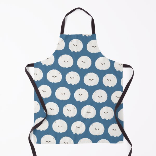 Item preview, Pomeranian timid[blue background] designed and sold by rizuNM.