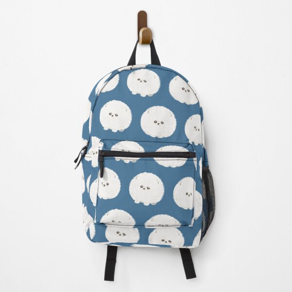 Item preview, Pomeranian timid[blue background] designed and sold by rizuNM.