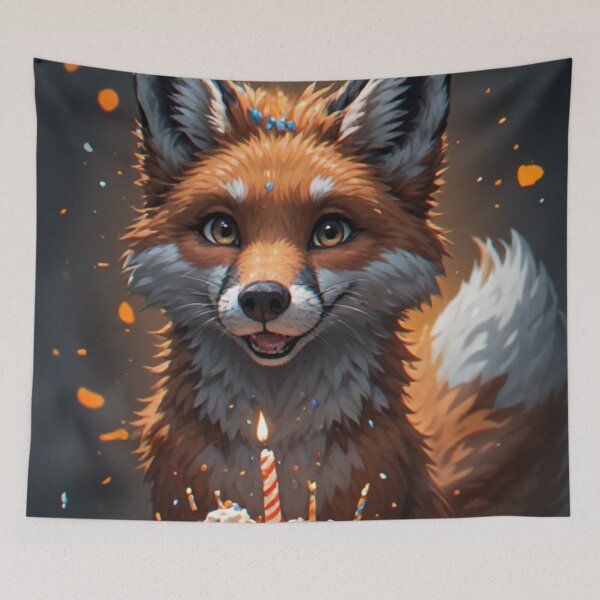 Item preview, fox designed and sold by vinniespeer.