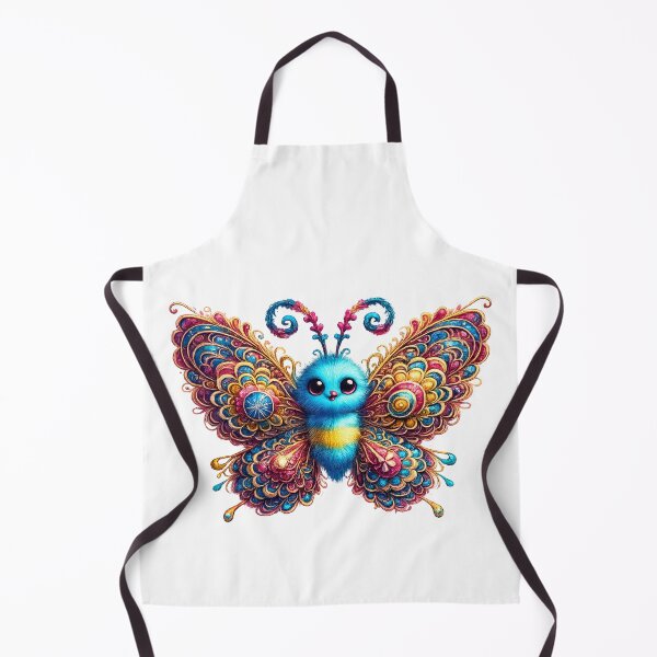 Item preview, Cute Fantasy Butterfly Ornate Filigree Art Print designed and sold by 7Pixel.