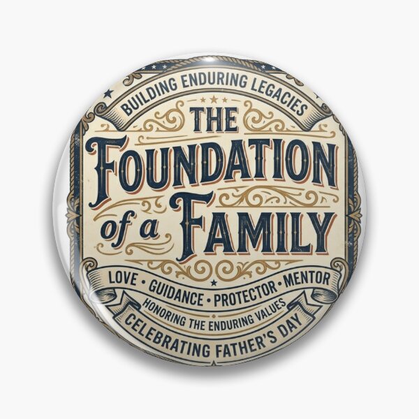 Item preview, Foundation of Family Dad Shirt designed and sold by Baby Adee Collective.