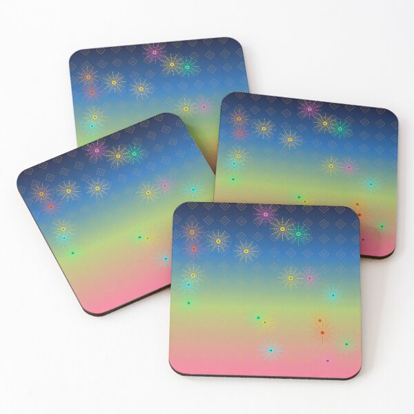 Item preview, African Aurora Tribal Glow Colorful Dark Galaxy Pattern  designed and sold by AfricanArtHub.
