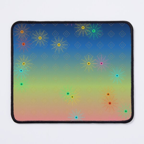 Item preview, African Aurora Tribal Glow Colorful Dark Galaxy Pattern  designed and sold by AfricanArtHub.