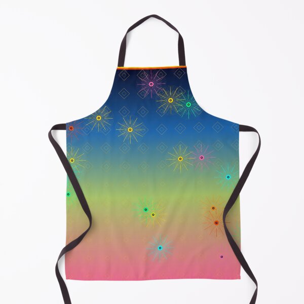 Item preview, African Aurora Tribal Glow Colorful Dark Galaxy Pattern designed and sold by AfricanArtHub.