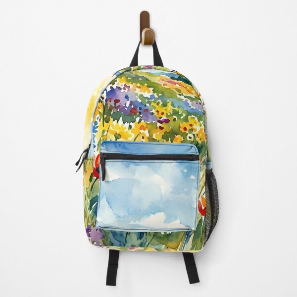 Item preview, A field of flowers. Watercolor designed and sold by Mia's Menagerie.